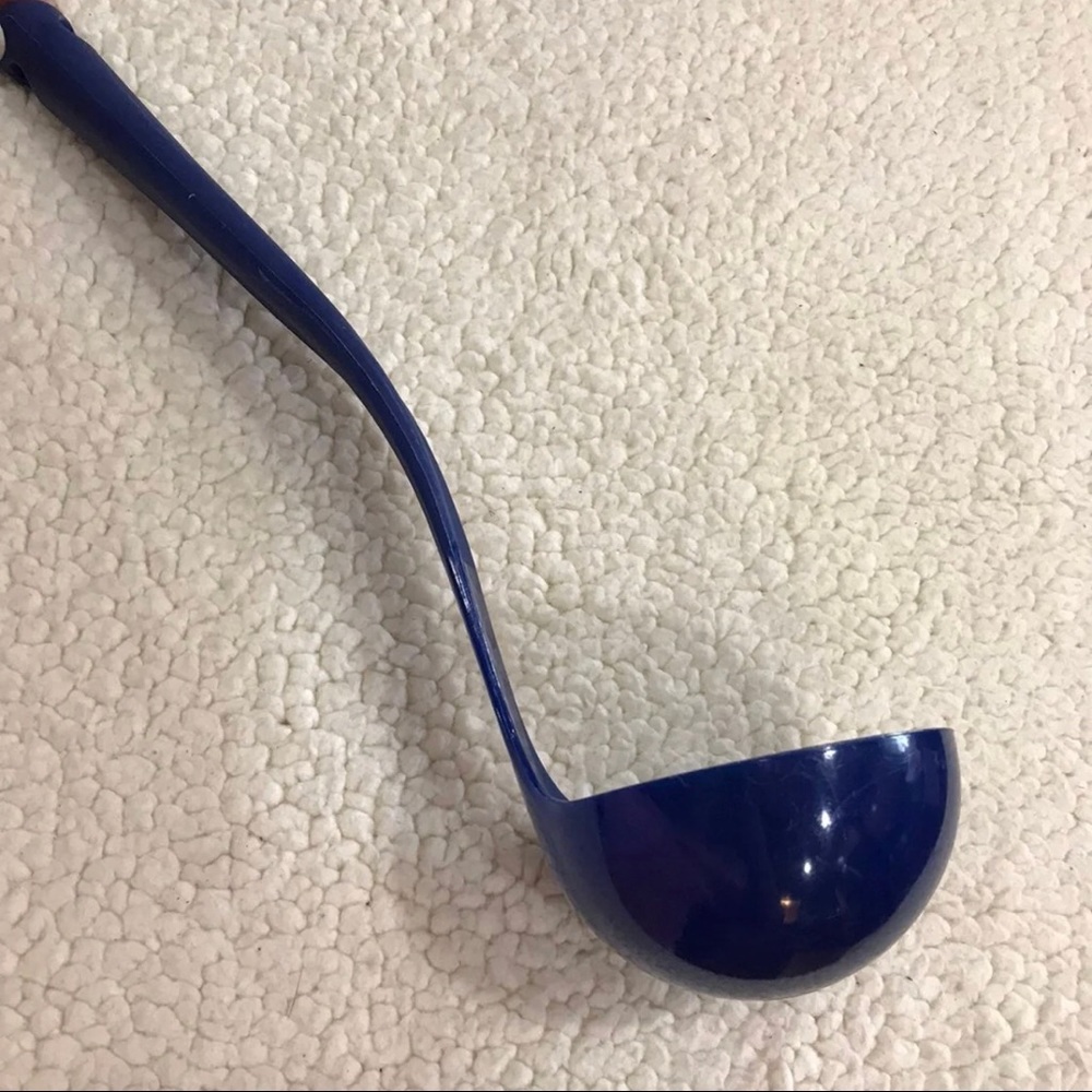 Vintage Tupperware Blue Serving Ladle 13” Length
Bundle & Save on Shipping